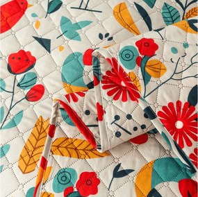 RETRO BIRD színes ágytakaró Méret: 220 x 240 cm