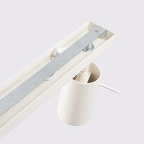 Sollux SL.1499 - Spotlámpa RING 6xGU10/10W/230V krémes