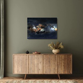 Üveg kép - Az Univerzum a Nebulával (70x50 cm)