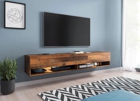 TV asztal/szekrény Aldesia 180 (old style) (RGB LED világítás színes). 1053719