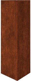 vidaXL corten acél növénytartó 30x26x75 cm