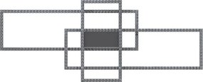Zuma Line ERVI MX7907-3B-3BT Süllyesztett mennyezeti lámpa 1x57W/LED 2700K-6000K 6600lm IP20