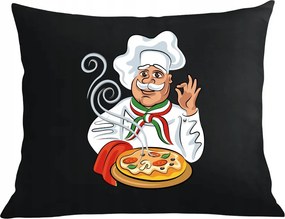 Párna párnahuzat Pizzer Man nyomtatás Ajándék