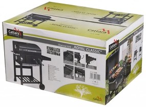 Cattara 13040 Royal faszénes grill, 102 x 60 x 106 cm