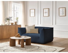 Sötétkék buklé kanapé 170 cm Giorgia – Bobochic Paris