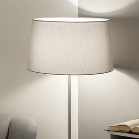 Brilagi - CERIA LED állólámpa 1xE27/40W/230V, átmérő 45 cm, szürke/matt króm