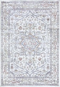 Szőnyeg 200x290cm hagyományos , klasszikus minta a nappaliba, krém többszínű