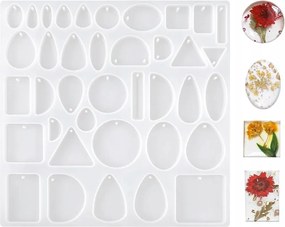 Szilikon Forma Készlet Epoxigyantához, Ékszer Öntőforma