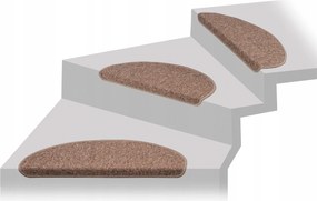 Lépcsőszőnyeg 65×25 cm félköríves 6 mm filc – Félköríves2