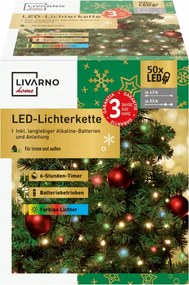 Karácsonyfa lámpák Livarno Home beltéri 5,4 m 21 50 lámpa R118/RT2171