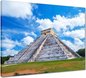 Vászonkép 50x40 Kukulkán piramis Mexikó