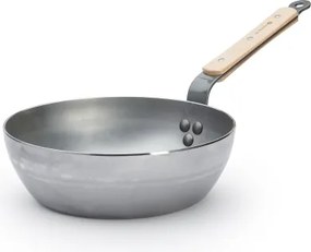 De Buyer 5714.24 - Mély serpenyő MINERAL B BOIS 24 cm