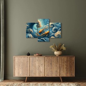 Kép - Aranyhalak (90x60 cm)
