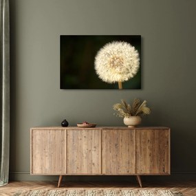 Szürke virág képe (90x60 cm)