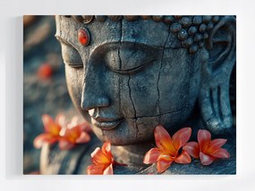 Poszter Szobor Arc Buddha Buddhizmus Zen Vallás 80x60