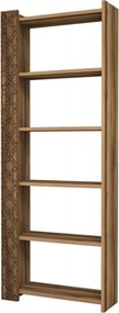City könyvespolc, dió, 64,6 cm – TR845HCT3607