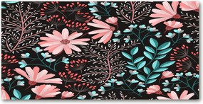 Konyhai panel Tavaszi virágok 140x70 cm Ragasztó