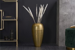ORIENTAL arany alumínium váza