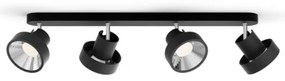 Philips 50604/30 / P0 - LED spotlámpa BUKKO 4xLED / 4,3W / 230V