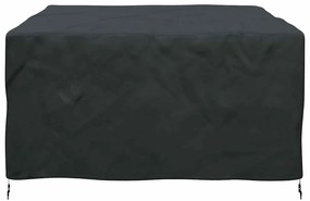 Kültéri bútorhuzat Fekete 200 x 150 x 85 cm 210D