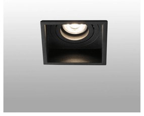FARO HYDE fürdőszobai süllyeszthető lámpa, forgatható, fekete, GU10 foglalattal, IP20, 40121