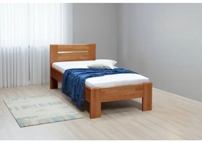 Egyszemélyes ágy AMBER 90x200 cm, dió
