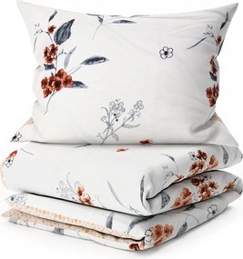 Kétoldalas ágynemű DUO SENSE SOFIRA krémszínű + párnahuzat 40x50 cm AJÁNDÉKBA Ágyneműhuzat mérete: 70 x 90 cm | 140 x 200 cm