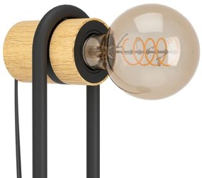 Eglo 43543 - Asztali lámpa CHIEVELEY 1xE27/28W/230V