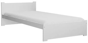 IKAROS ágy 90 x 200 cm, fehér Ágyrács: Léces ágyrács, Matrac: Matrac nélkül