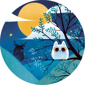 Formadobozos puzzle - Telihold lovagja, 36 db-os - Full moon knight