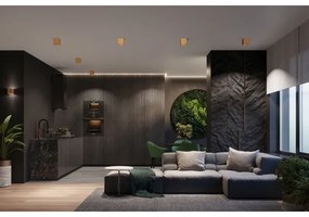 Sollux Sl.1182 - Spotlámpa QUAD 1xGU10/10W/230V arany