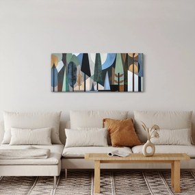 Kép - Természetes geometriai absztrakció II. (120x50 cm)
