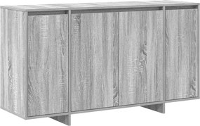 vidaXL Széf Szürke Sonoma 135 x 41 x 75 cm Faanyag