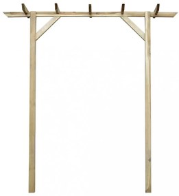 fa kerti pergola 205 x 40 x 203 cm