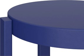 Kék acél bárszék (ülésmagasság 65 cm) Doon – noo.ma