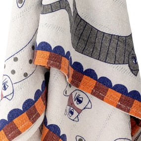 Pamutkeverék takaró 130x155 cm Missy – Bloomingville