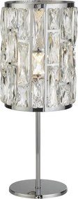 Asztali Lámpa Króm BIJOU SEARCHLIGHT EU6584CC