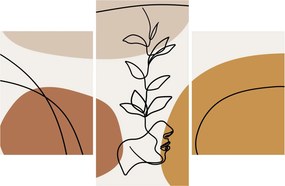 Kép - Boho formák (90x60 cm)