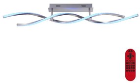 Leuchten Direkt 11993-55 - LED RGB Dimmelhető csillár SWING 2xLED/8,5W/230V + távirányító