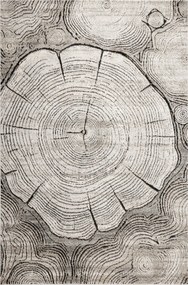 Szőnyeg Szürke Bézs Kétszintes Sűrű Puha Szoba Matrac 160x230 cm