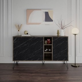 Clara komód, sötétbarna, 142 cm – TR855DTE4227
