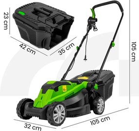 Elektromos fűnyíró MALTEC MASTERBLADE 3500W