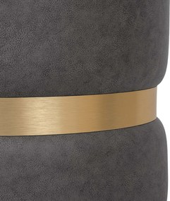 Ring puff - arany gyűrű - M611 - szürke R