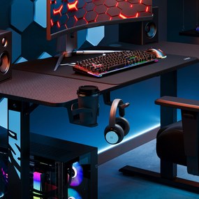 Diablo X-Tensio Állítható Magasságú Íróasztal 1400 Fekete