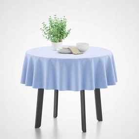Kerek Abrosz Asztalra , Kék, Átmérője 200 CM.