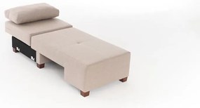 Egyszemélyes kanapéágy- Perenna Linen Balos - Krém