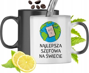 Mágikus Bögre A Főnöknek Színváltós, fényképes nyomattal