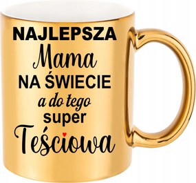 Arany Bögre Anyák Napi Ajándék Legjobb Anya Szuper Anyós Születésnap