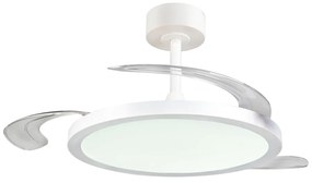 Fehér LED mennyezeti lámpa Kasfjord – Trio