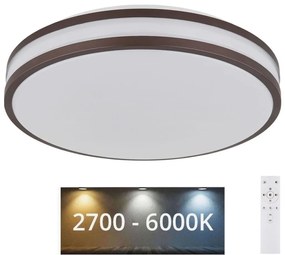 Globo Globo 41266-18 - LED RGBW Dimmelhető mennyezeti lámpa BETHA LED/18W/230V + távirányító GL7595